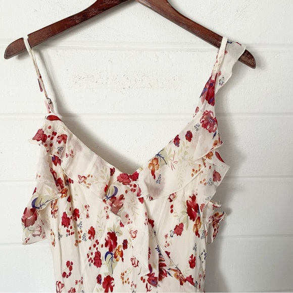 NWT Anthropologie Let Me Be Sleeveless Ruffle Floral
Maxi Dress Size 14 - Picture 7 of 15